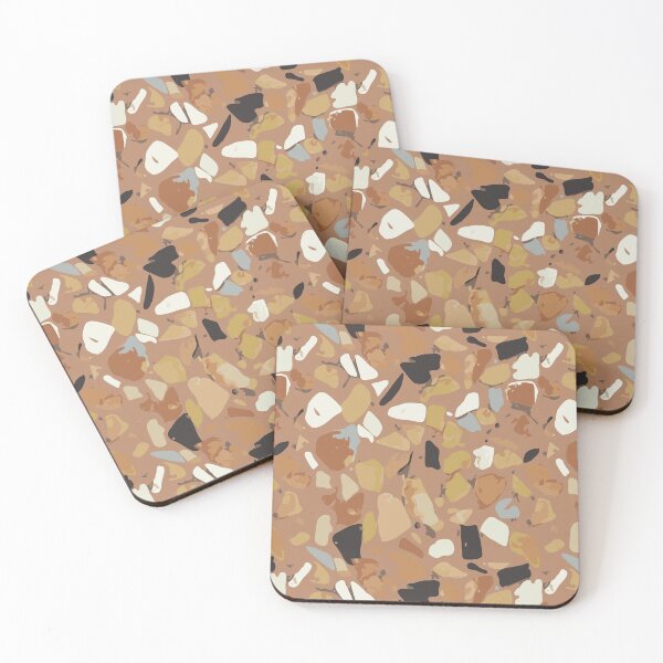 Item preview, Terrazzo colored stone pattern number22 designed and sold by pocketgraphic.