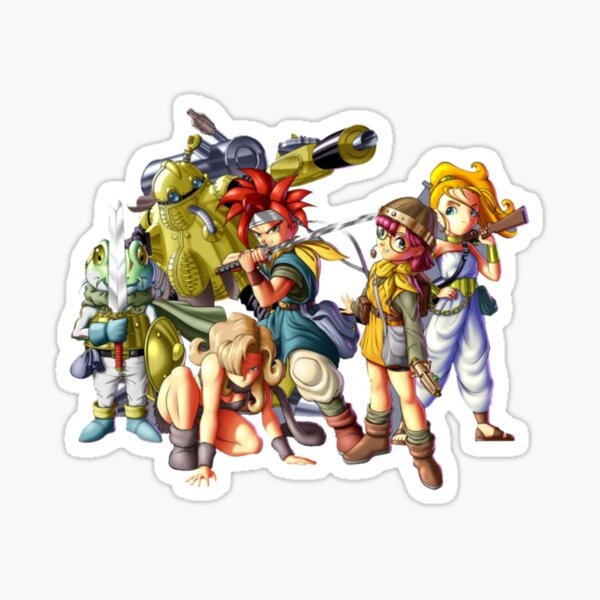 Chrono Trigger Sticker For Sale By Idyousse Redbubble 1298