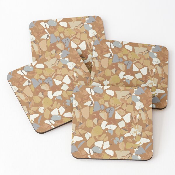 Item preview, Terrazzo colored stone pattern number23 designed and sold by pocketgraphic.