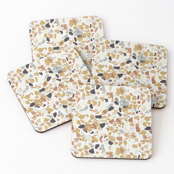 Item preview, Terrazzo colored stone pattern number24 designed and sold by pocketgraphic.
