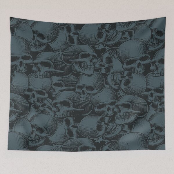 Item preview, Skull pattern designed and sold by monsterplanet.