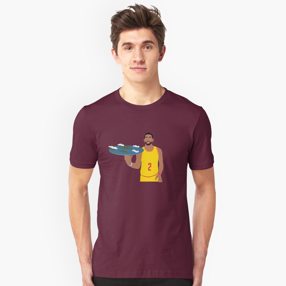 kyrie irving flat earth t shirt