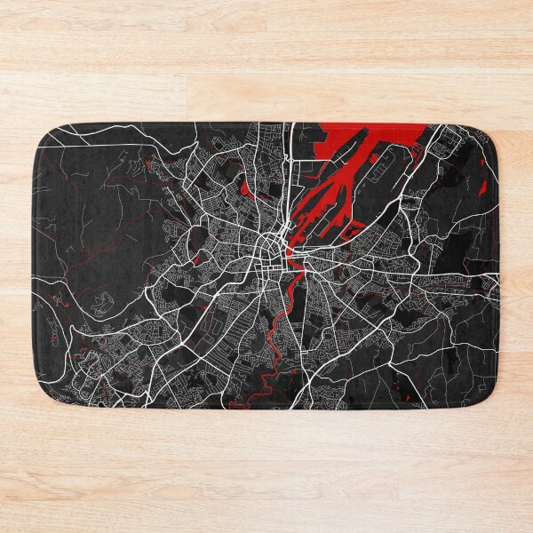 Item preview, Belfast City Map of Northern Ireland - Oriental designed and sold by deMAP.