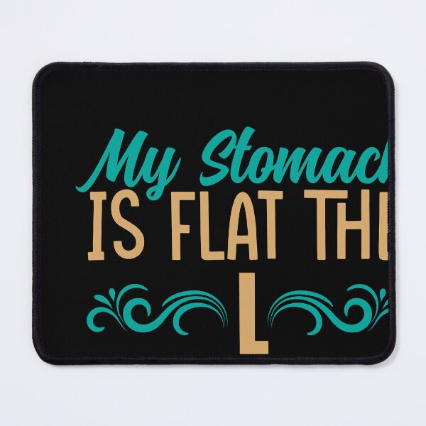 Item preview, My Stomach Is Flat, The L Is Just Silent designed and sold by Kaaimaan.
