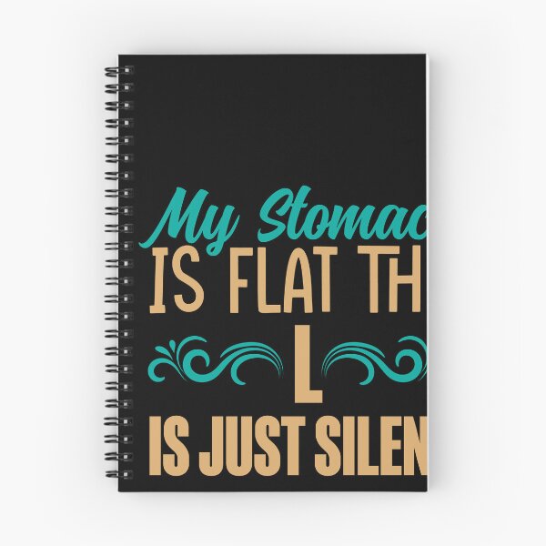 Item preview, My Stomach Is Flat, The L Is Just Silent designed and sold by Kaaimaan.