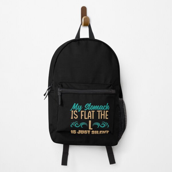 Item preview, My Stomach Is Flat, The L Is Just Silent designed and sold by Kaaimaan.