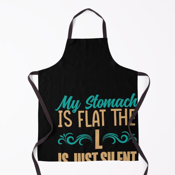 Item preview, My Stomach Is Flat, The L Is Just Silent designed and sold by Kaaimaan.