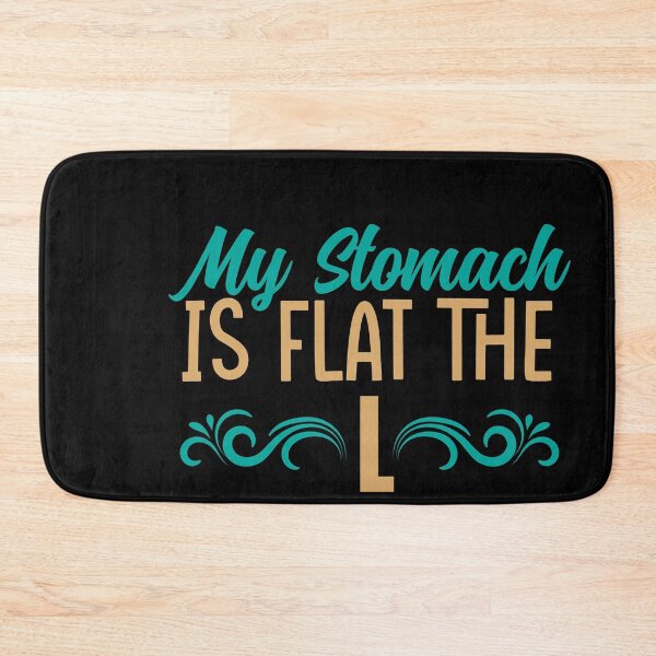 Item preview, My Stomach Is Flat, The L Is Just Silent designed and sold by Kaaimaan.