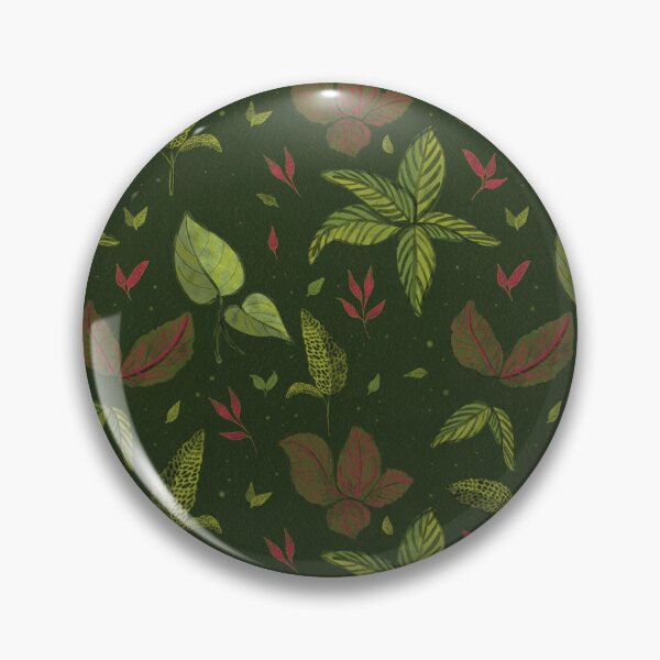 Item preview, Leafy Fittonia and Foliage Watercolour Pattern designed and sold by TheBubblyType.