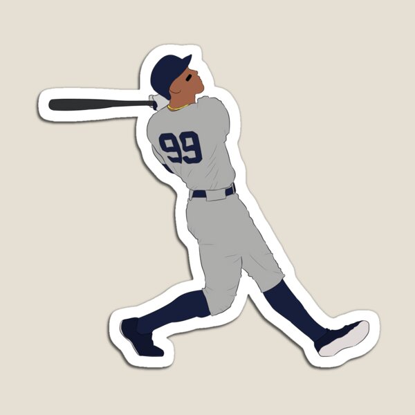 Aaron Judge Magnet for Sale by Draws Sports