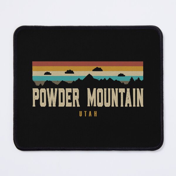 Item preview, Powder Mountain Utah - Mountains Hiking Camping Retro designed and sold by fultond.