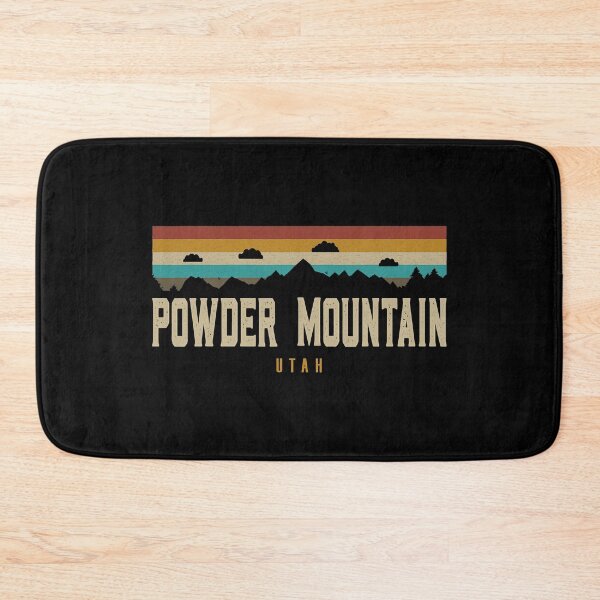 Item preview, Powder Mountain Utah - Mountains Hiking Camping Retro designed and sold by fultond.