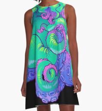 Cthulhu Tentacles A-Line Dress
