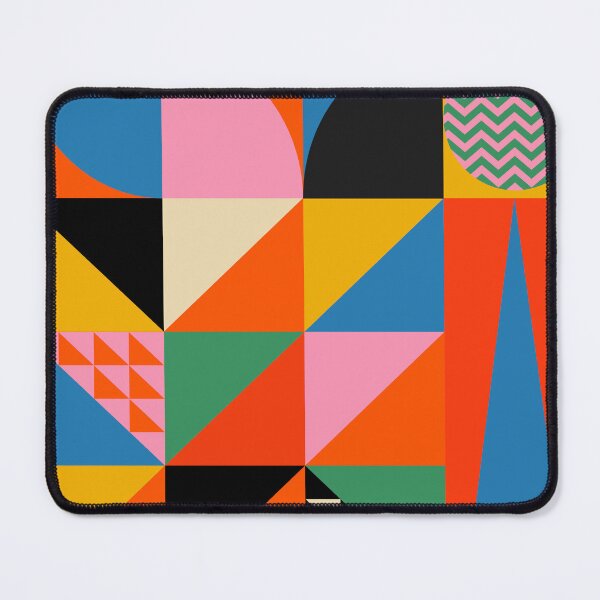 Item preview, Colorful Geometric Abstract Shapes designed and sold by Jen Du.