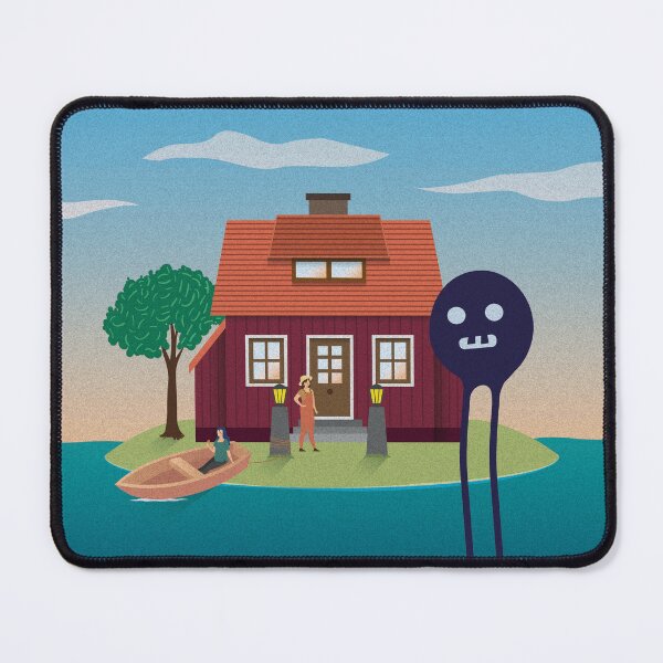 Item preview, A Monster Visits The Island designed and sold by thevectorhead.