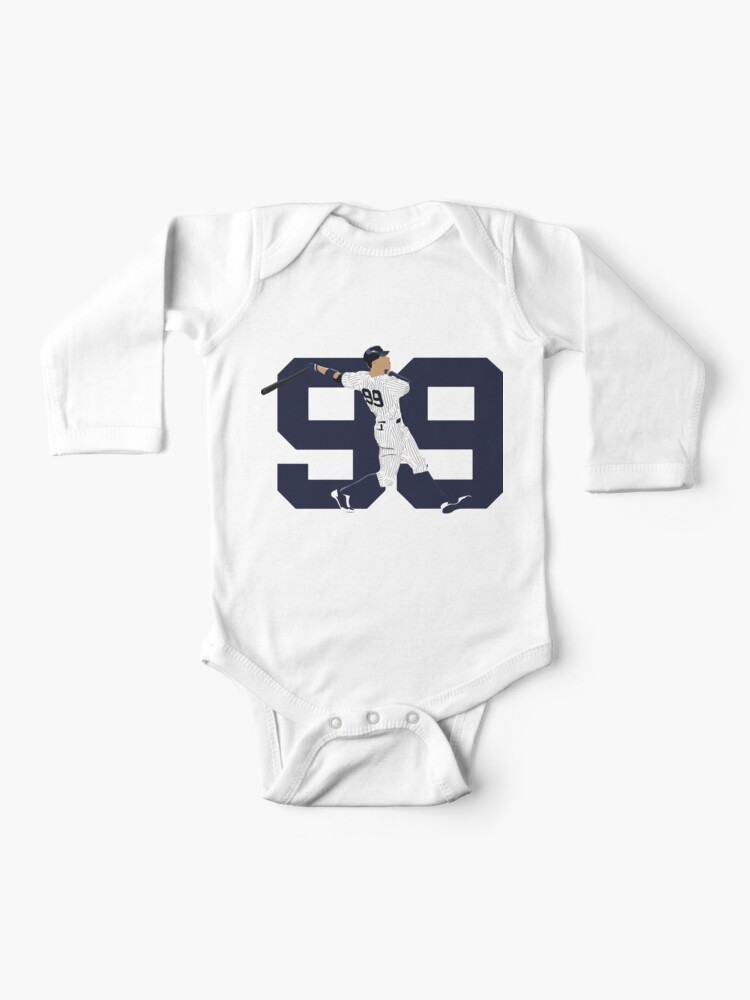 Yankees Aaron Judge 99 Baby Long Sleeve Bodysuit