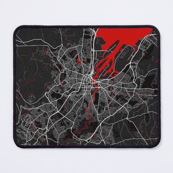 Item preview, Belfast City Map of Northern Ireland - Oriental designed and sold by deMAP.