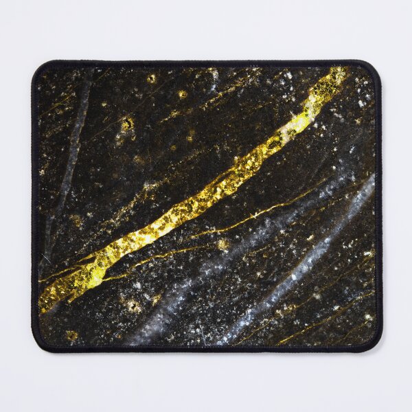 Item preview, Sparkly line gold black chic abstract bling rock faux sparkles (Photo of Glitter - Not Reflective) designed and sold by PLdesign.