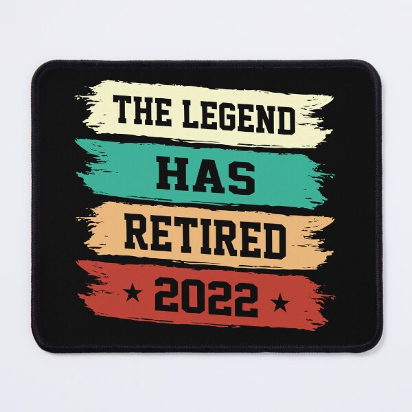 Item preview, The legend has retired 2022 designed and sold by pnkpopcorn.