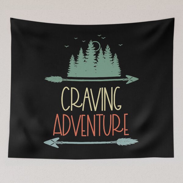 Item preview, Craving Adventure - Forest Hiking Adventure Arrow Camping designed and sold by fultond.