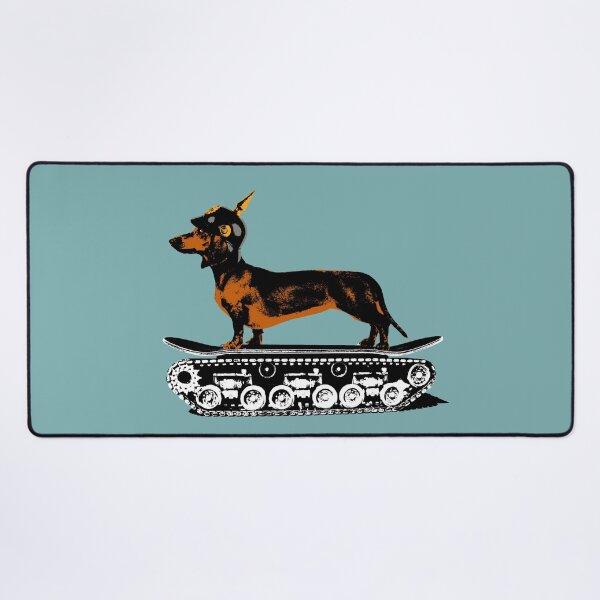 Item preview, Dachshund Tank Commander designed and sold by monsterplanet.