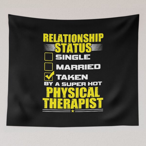 Item preview, Funny His Her Gifts Physical Therapist Relationship Status designed and sold by haselshirt.