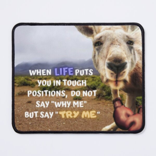 Item preview, When life puts you in tough positions do not say why me but say try me designed and sold by whitedove457.