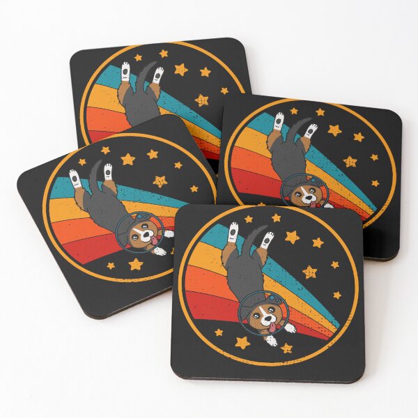 Item preview, Cute Vintage English Shepherd Owner Retro Dog In Space designed and sold by JokeGysen.