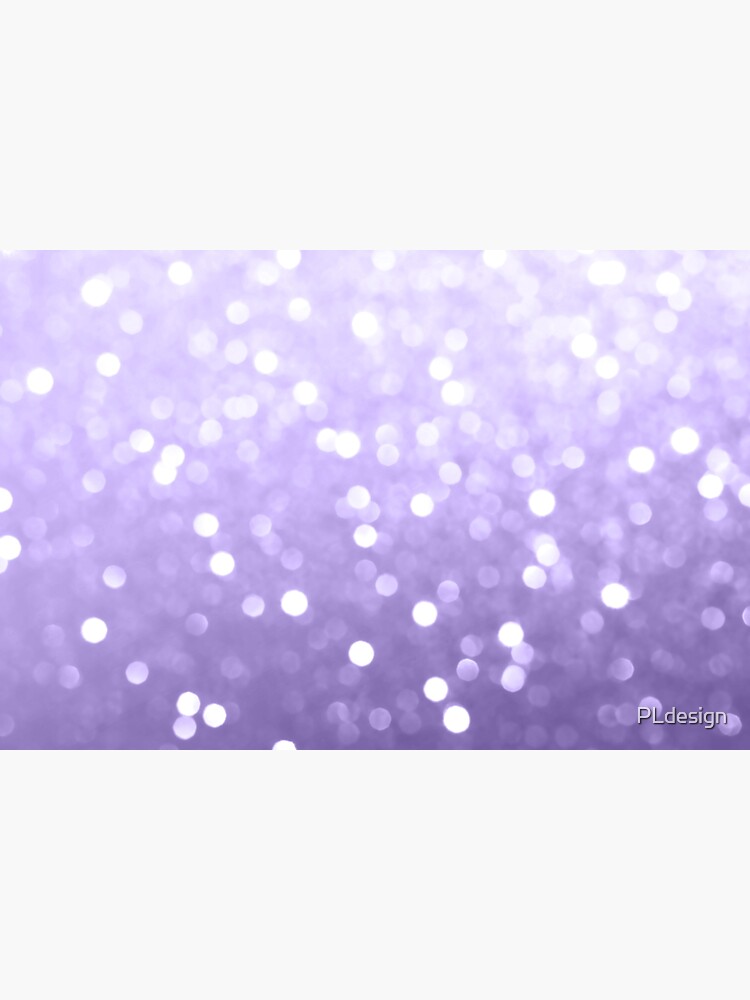 Ultra violet purple sparkly bokeh Abstract by PLdesign