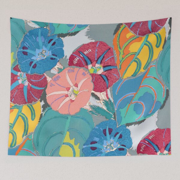 Item preview, Vintage floral motifs. Painting by Édouard Bénédictus 1928 designed and sold by fivo.