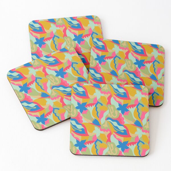 Item preview, Bright organic florals  designed and sold by Ali-P222.