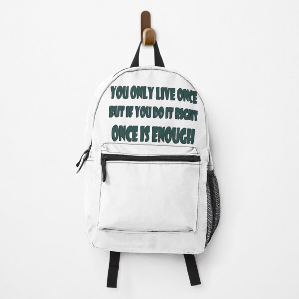 Item preview, YOU ONLY LIVE ONCE designed and sold by Angel Proev.
