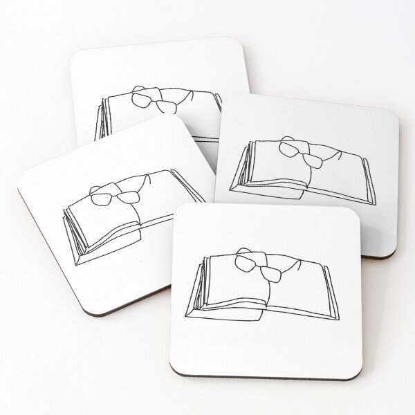 Item preview, Boook and galsses designed and sold by painter trifle.