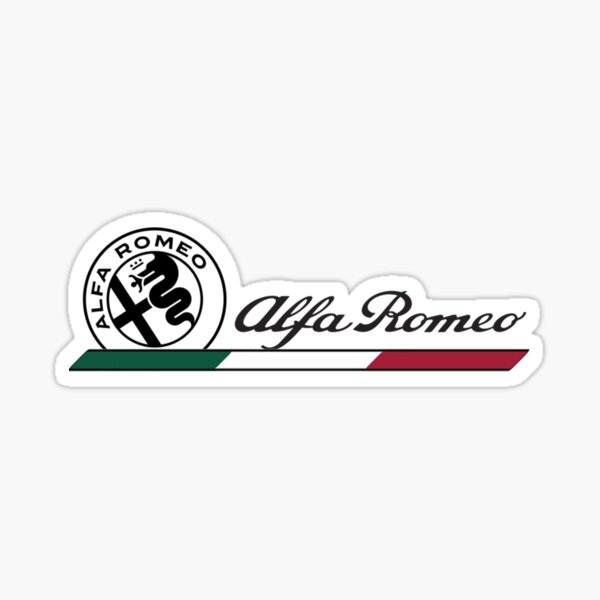 Alfa Romeo  Italy  T-Shirt Sticker