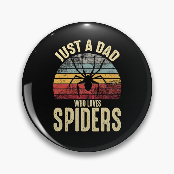 Item preview, Just A Dad Who Loves Spiders Retro Spider Owner Fathers Day designed and sold by JRRTs.