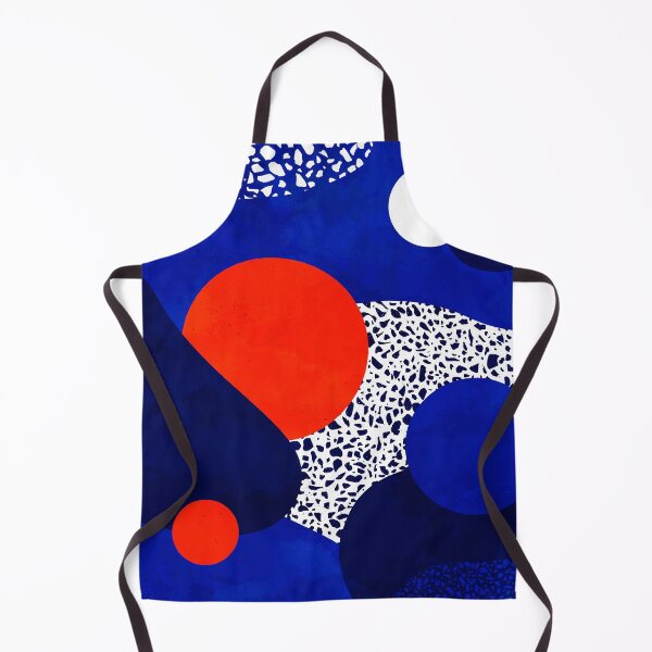Item preview, Terrazzo galaxy midnight blue white red designed and sold by Sylvain Combe.