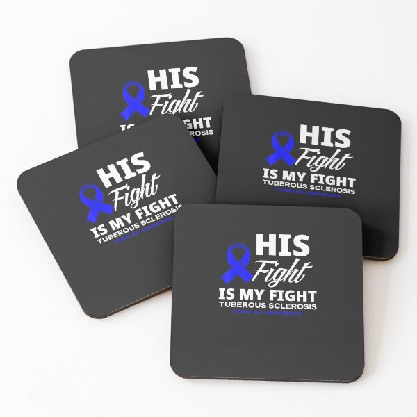 Item preview, His Fight Is My Fight TSC Tuberous Sclerosis Awareness designed and sold by fasickqkkratt.
