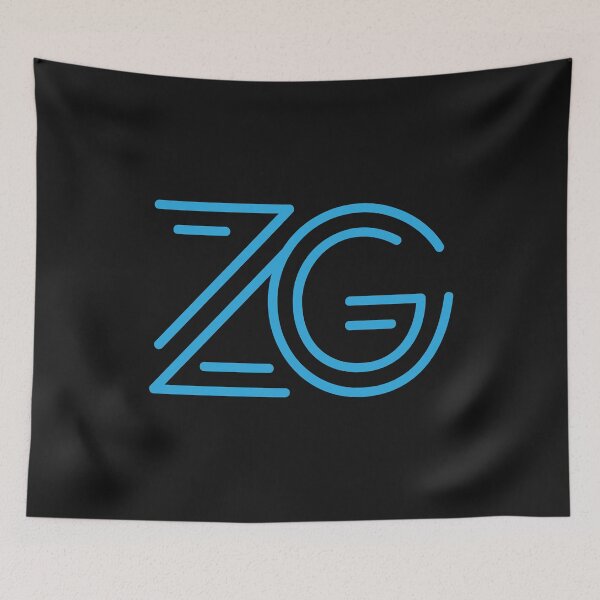 Item preview, Vintage ZG bold and cool Typography  designed and sold by garniturex.
