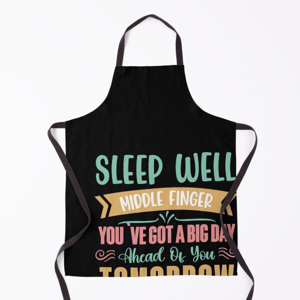 Item preview, Sleep Well Medium Finger- Tomorrow Is Your Big Day designed and sold by Kaaimaan.