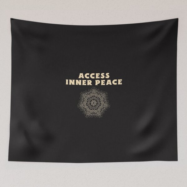 Item preview, Access Inner Peace designed and sold by Salimah Haji.