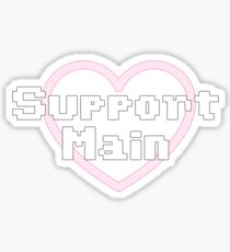 Support Main Heart Sticker