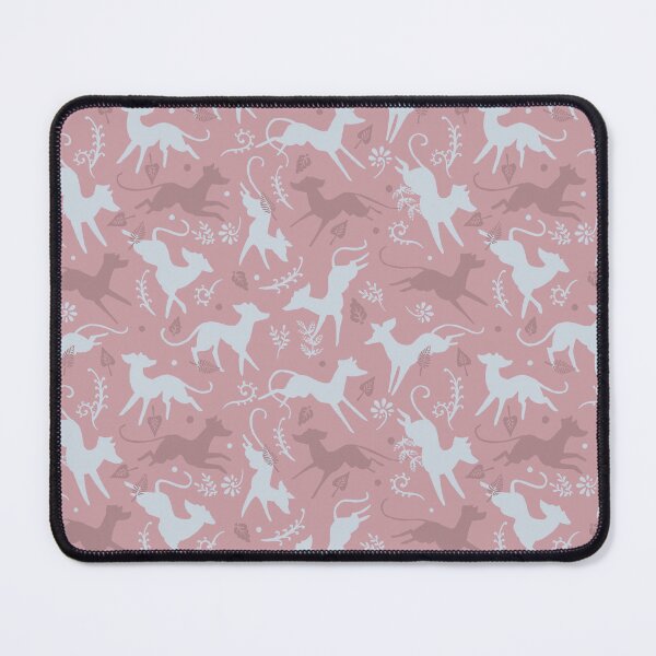 Item preview, Rose and White Hounds designed and sold by Elspeth Rose Design.