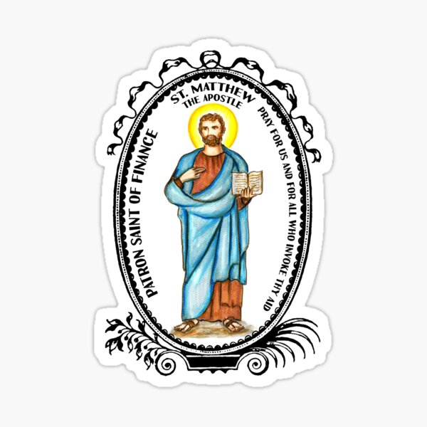 Item preview, Saint Matthew Patron of Finance designed and sold by myaltar.