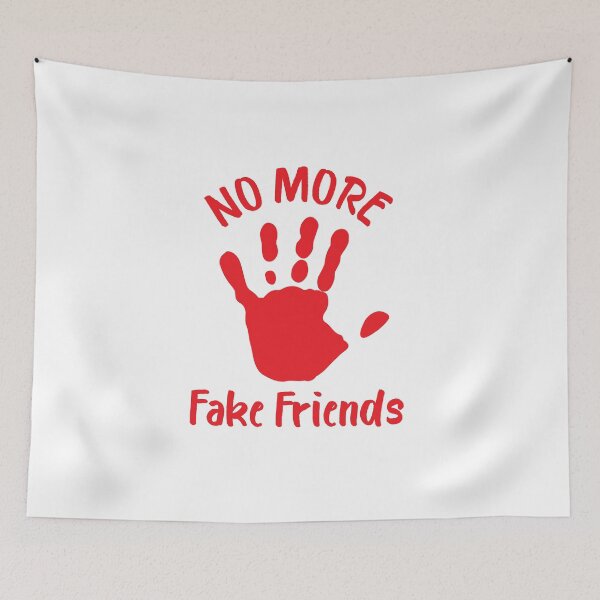Item preview, No More Fake Friends designed and sold by beefrancky.
