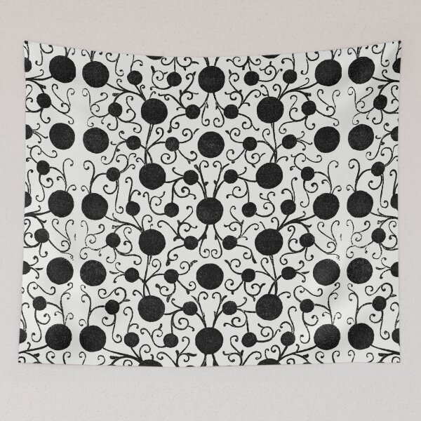 Item preview, Black Fragments Pattern designed and sold by JustCoolShop.
