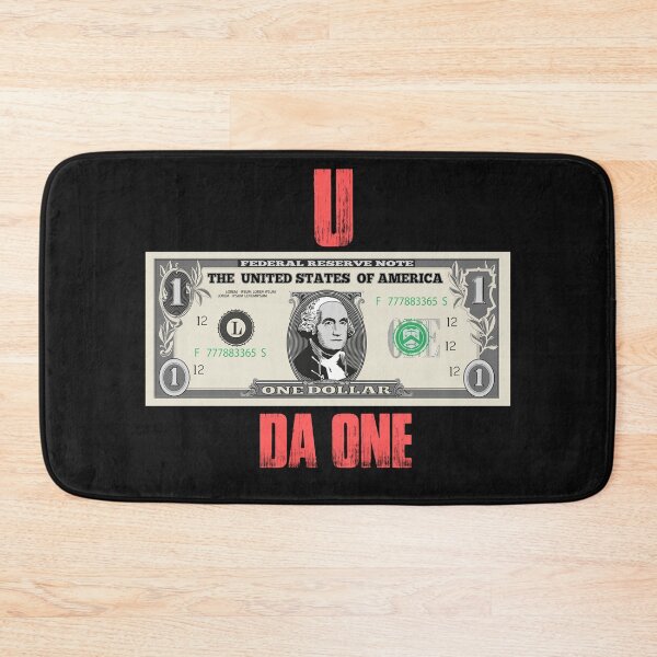 Item preview, U da one bold Typography with dollar illustration  designed and sold by garniturex.