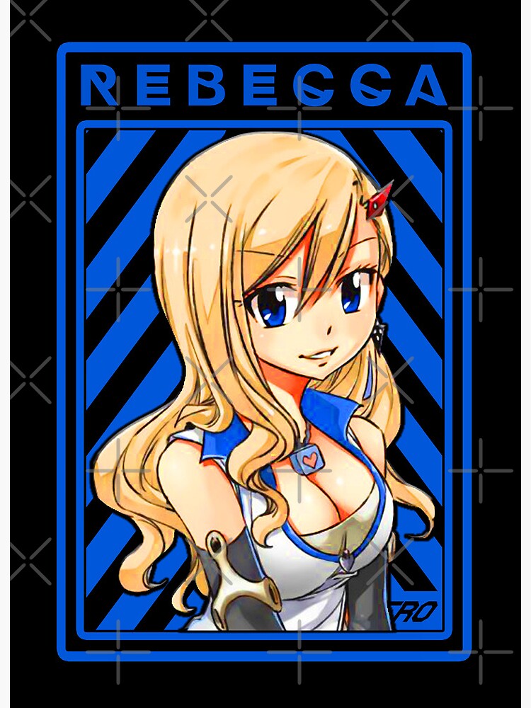 Edens Zero - Rebecca and Happy (with logo) | Art Board Print