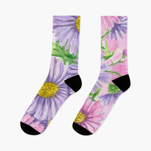 Item preview, Pink and purple flowers designed and sold by Katerina Mitkova Kirilova.