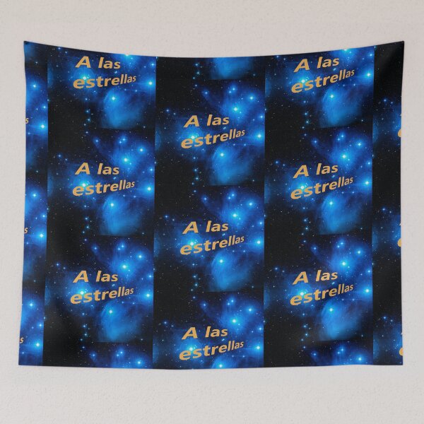 Item preview, A las estrellas (to the stars in Spanish) designed and sold by lobodelnoir.