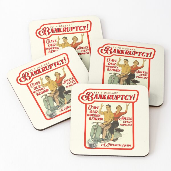 Item preview, Bankrupt - Funny Bankruptcy Design designed and sold by BaconPancakes21.